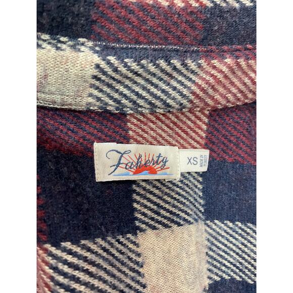 Faherty 'Legend' Black Sweater Shirt Size XS - Picture 4 of 5